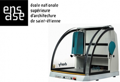 The Ecole Nationale Supérieure d’Architecture of Saint-Etienne just bought a CHARLYROBOT 2U (Jan. 2018)
